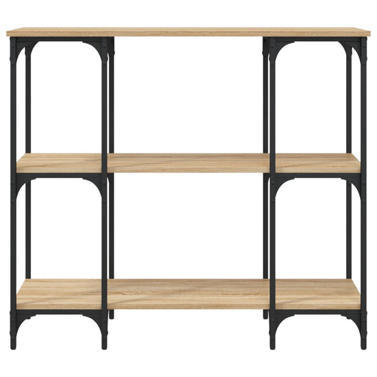 Wandtafel 102x35x90 cm bewerkt hout sonoma eikenkleurig MeubelReus