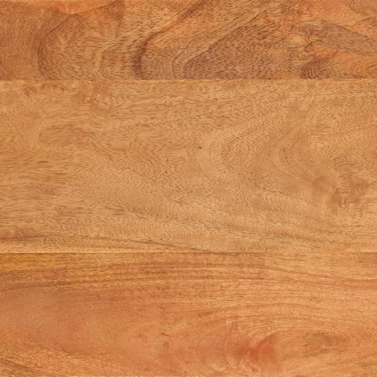 Nachtkastje 50x33x60 cm massief mangohout bruin en zwart MeubelReus