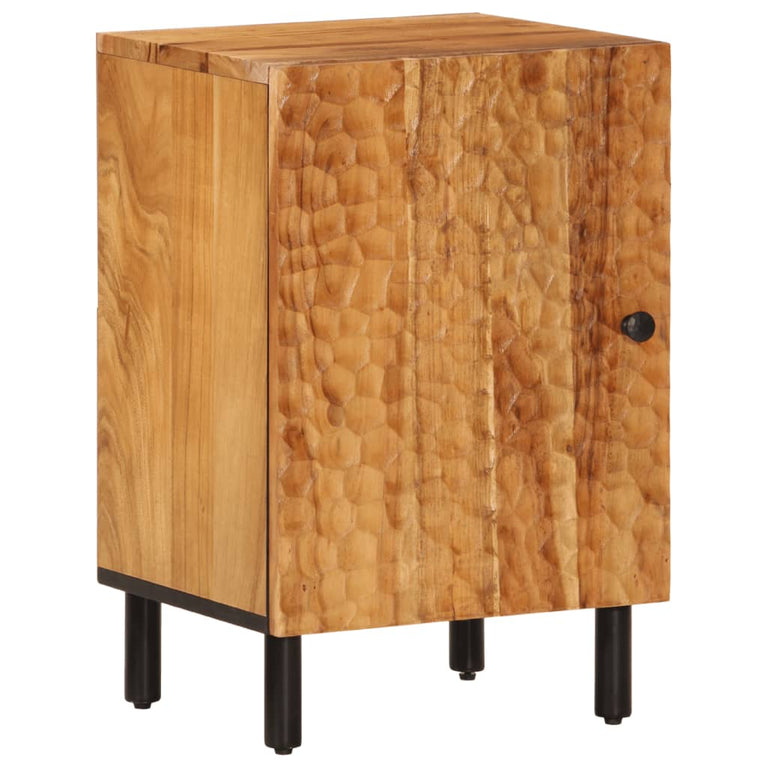 Badkamerkast 38x33x58 cm massief acaciahout