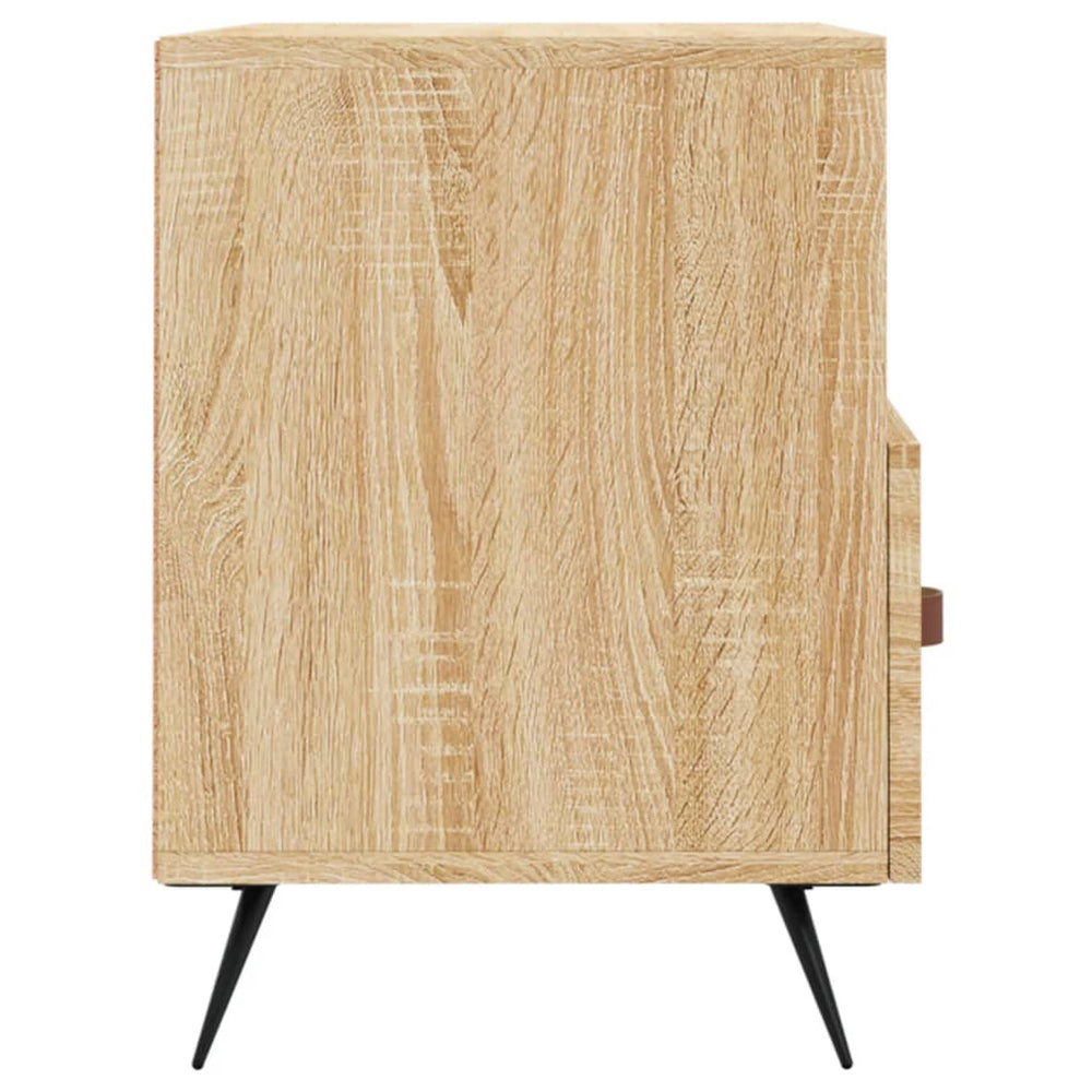 Tv-meubel 80x36x50 cm bewerkt hout sonoma eiken MeubelReus