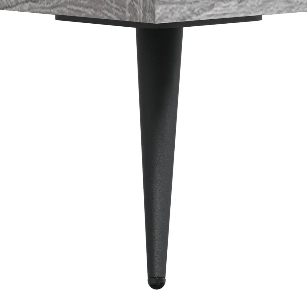Tv-meubel 80x36x50 cm bewerkt hout grijs sonoma eikenkleurig MeubelReus