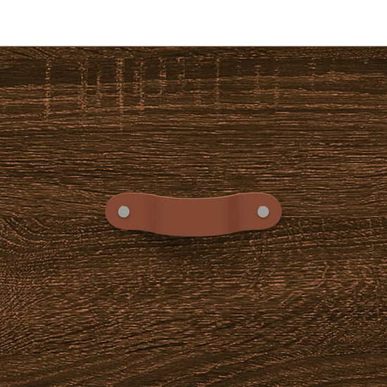 Tv-meubel 80x36x50 cm bewerkt hout bruin eikenkleur MeubelReus