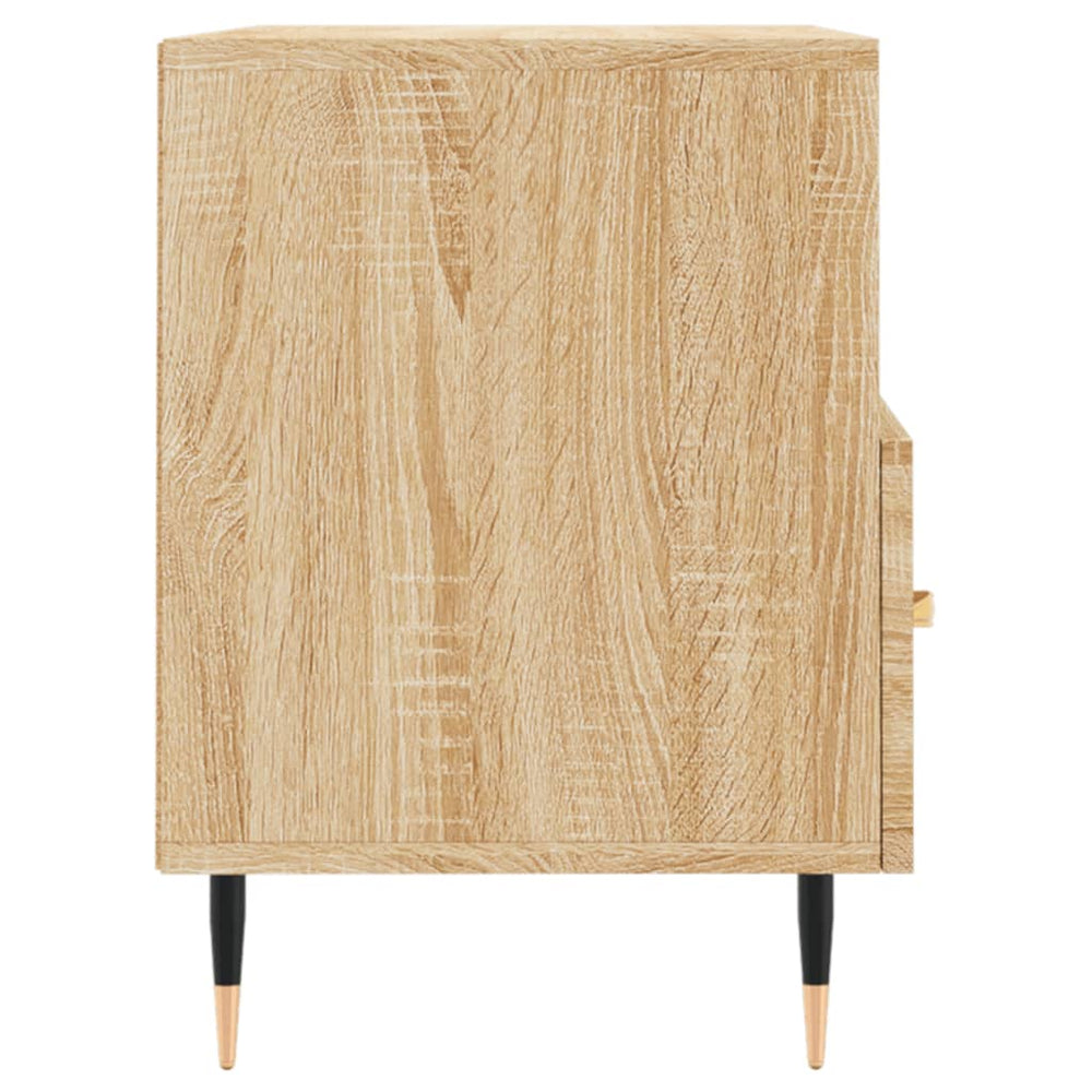 Tv-meubel 80x36x50 cm bewerkt hout sonoma eiken MeubelReus