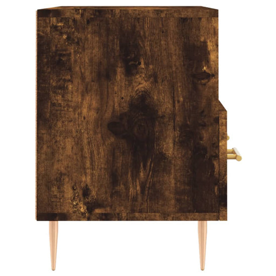 Tv-meubel 80x36x50 cm bewerkt hout gerookt eikenkleurig MeubelReus