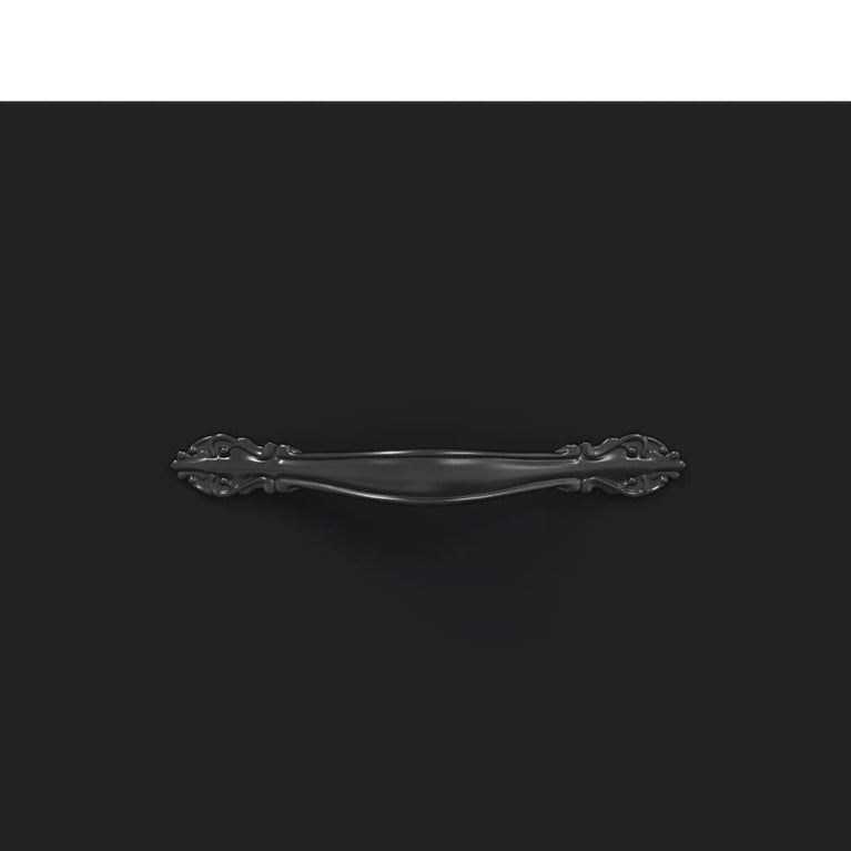 Tv-meubel 80x36x50 cm bewerkt hout zwart MeubelReus