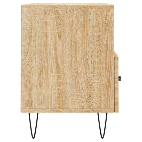 Tv-meubel 80x36x50 cm bewerkt hout sonoma eiken MeubelReus