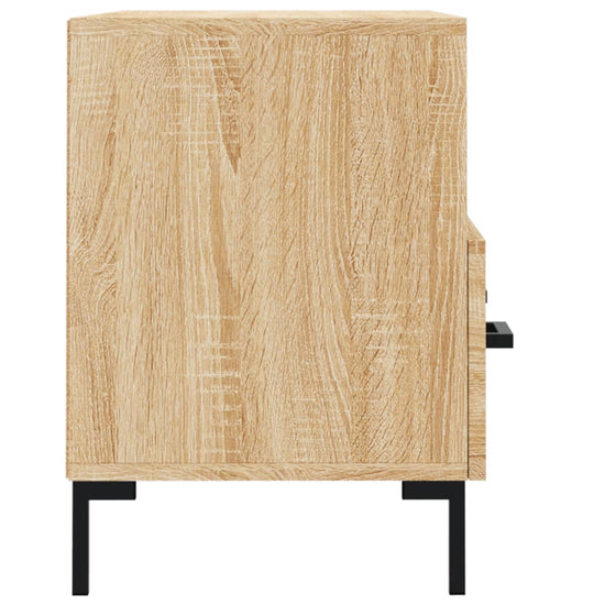 Tv-meubel 80x36x50 cm bewerkt hout sonoma eiken MeubelReus