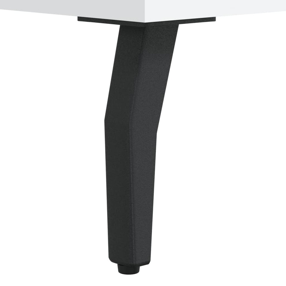Tv-meubel 80x36x50 cm bewerkt hout wit MeubelReus