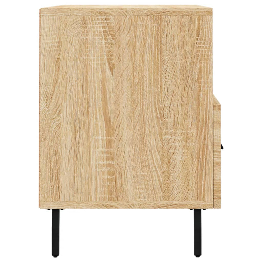 Tv-meubel 80x36x50 cm bewerkt hout sonoma eiken MeubelReus