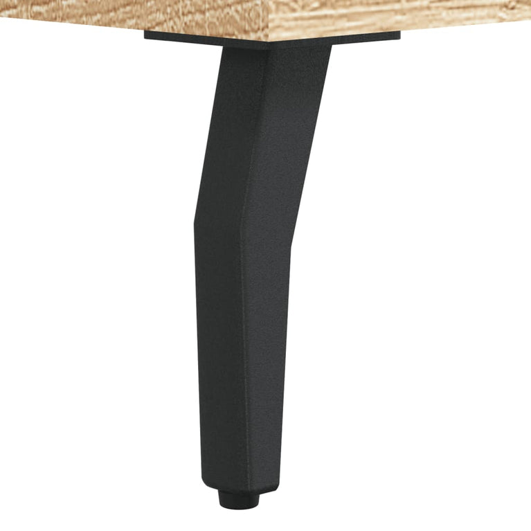 Tv-meubel 80x36x50 cm bewerkt hout sonoma eiken MeubelReus