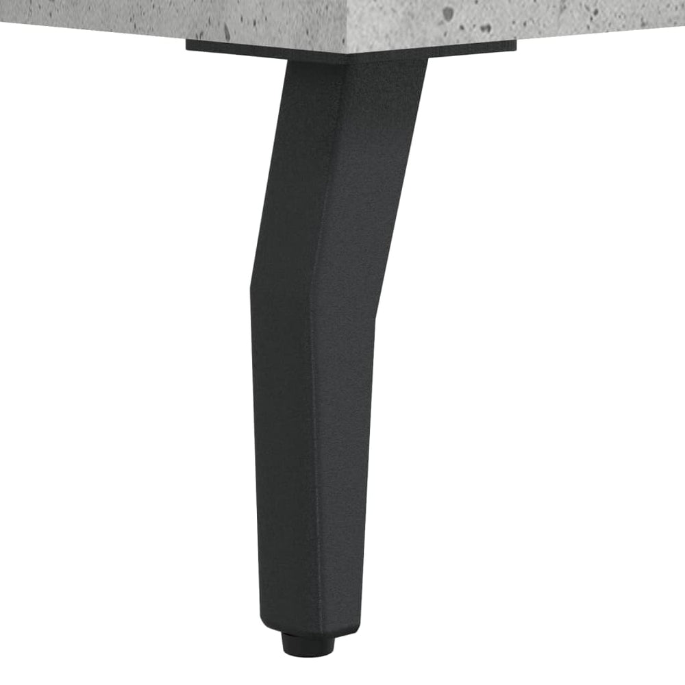 Tv-meubel 80x36x50 cm bewerkt hout betongrijs MeubelReus