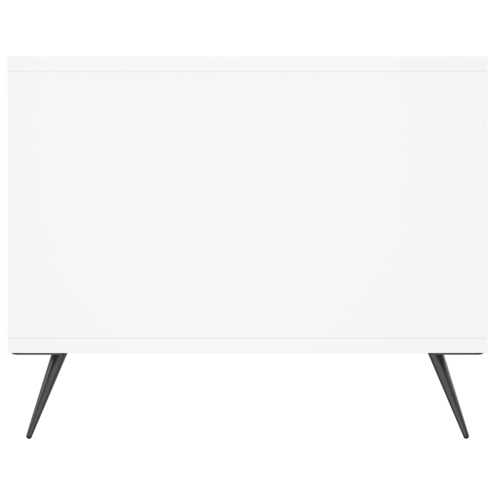 Salontafel 102x50x40 cm bewerkt hout wit MeubelReus