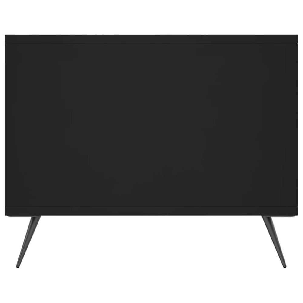 Salontafel 102x50x40 cm bewerkt hout zwart MeubelReus