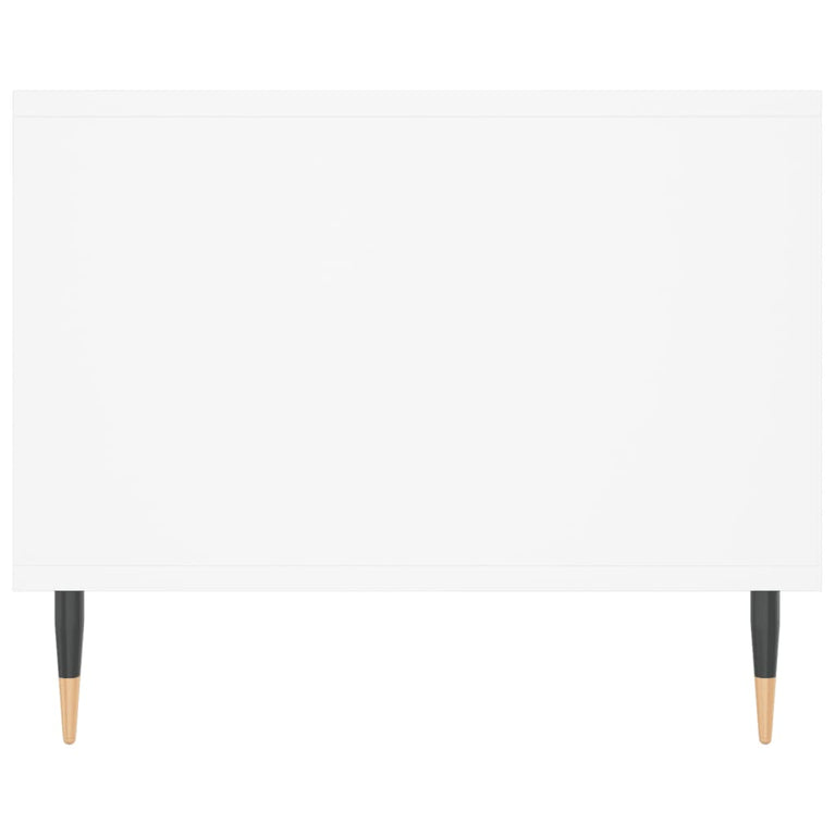 Salontafel 102x50x40 cm bewerkt hout wit MeubelReus