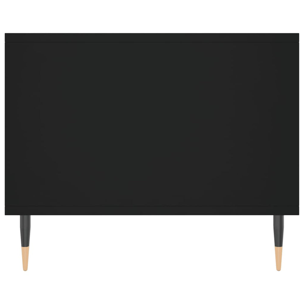 Salontafel 102x50x40 cm bewerkt hout zwart MeubelReus