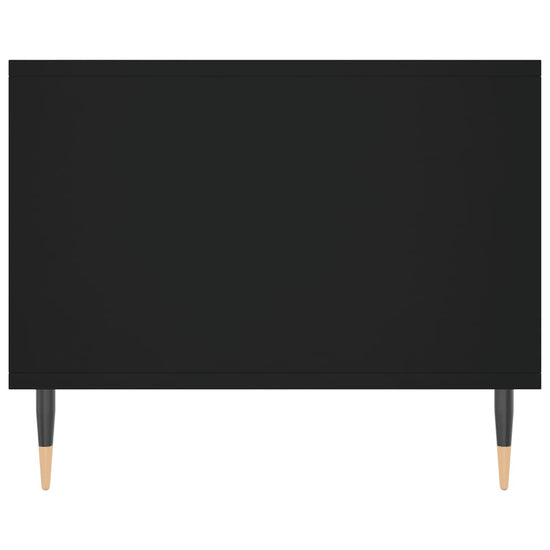 Salontafel 102x50x40 cm bewerkt hout zwart MeubelReus