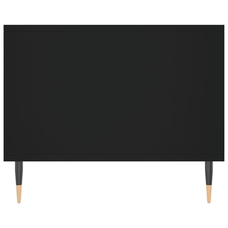 Salontafel 102x50x40 cm bewerkt hout zwart MeubelReus