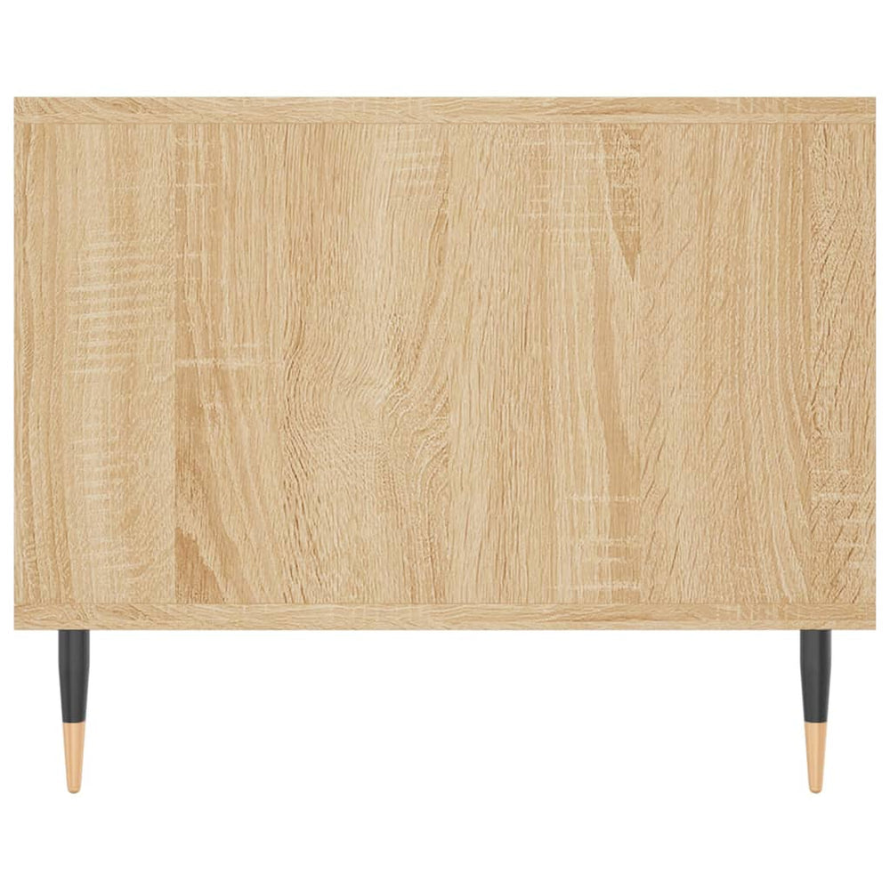 Salontafel 102x50x40 cm bewerkt hout sonoma eikenkleurig MeubelReus