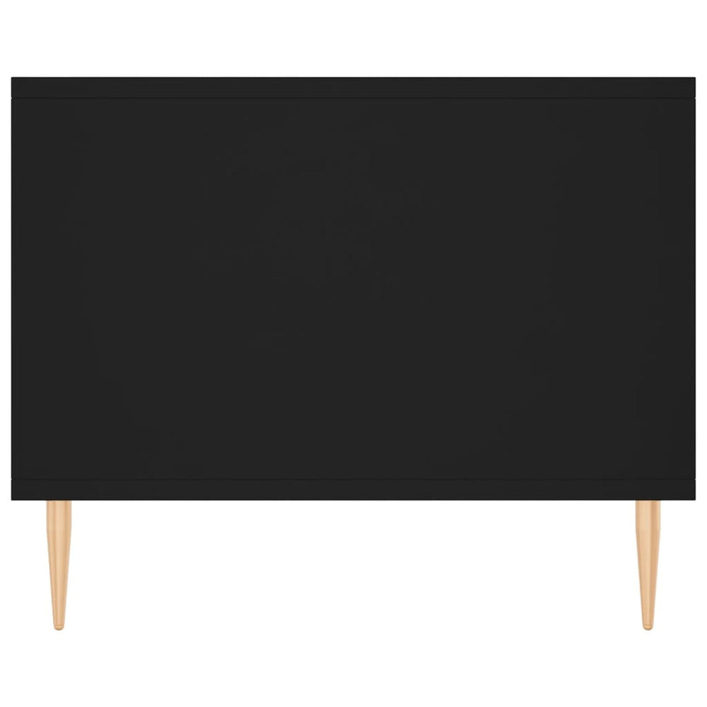 Salontafel 102x50x40 cm bewerkt hout zwart MeubelReus