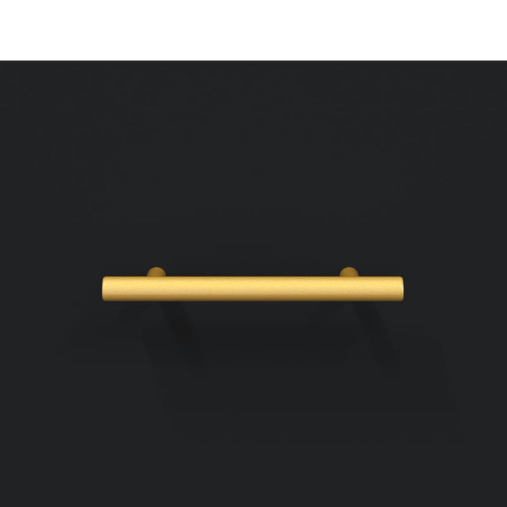 Salontafel 102x50x40 cm bewerkt hout zwart MeubelReus