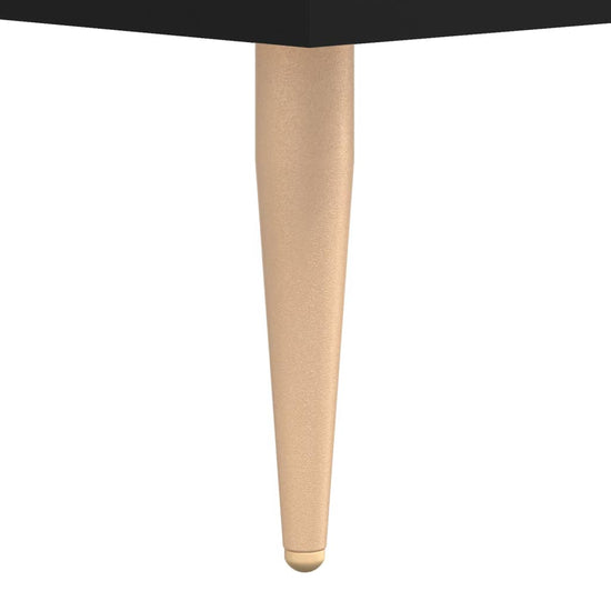 Salontafel 102x50x40 cm bewerkt hout zwart MeubelReus