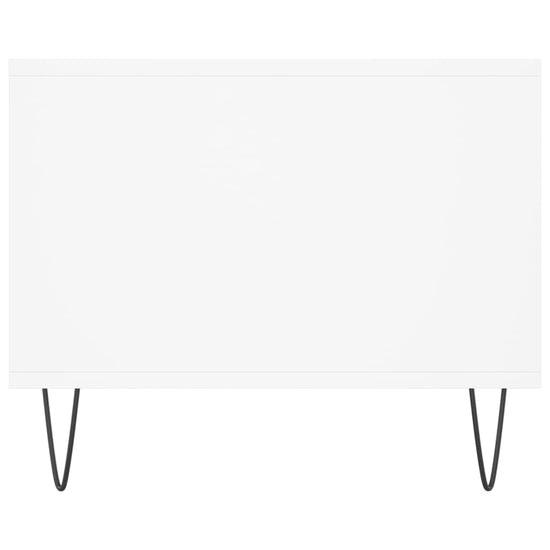 Salontafel 102x50x40 cm bewerkt hout wit MeubelReus