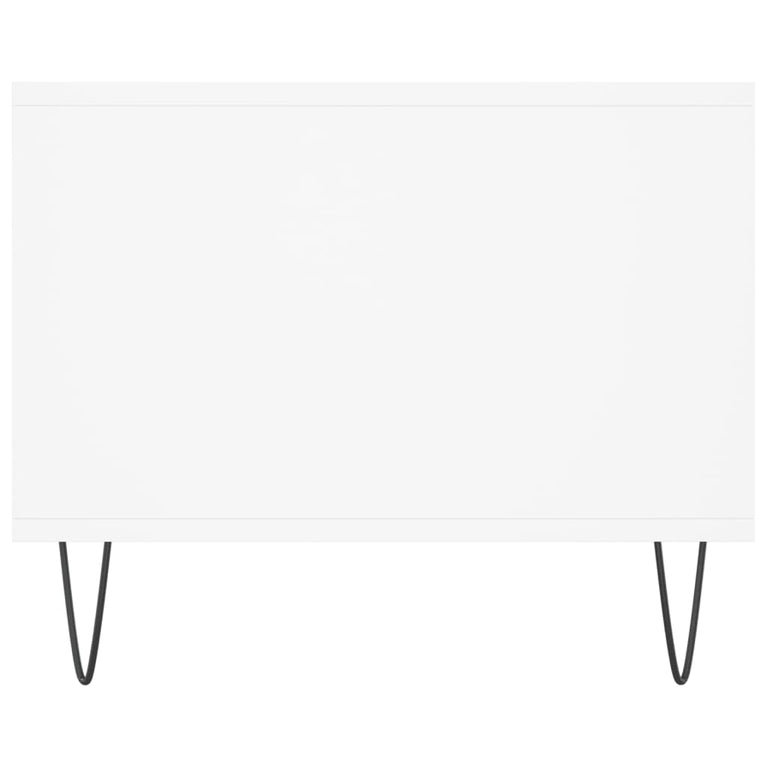 Salontafel 102x50x40 cm bewerkt hout wit MeubelReus