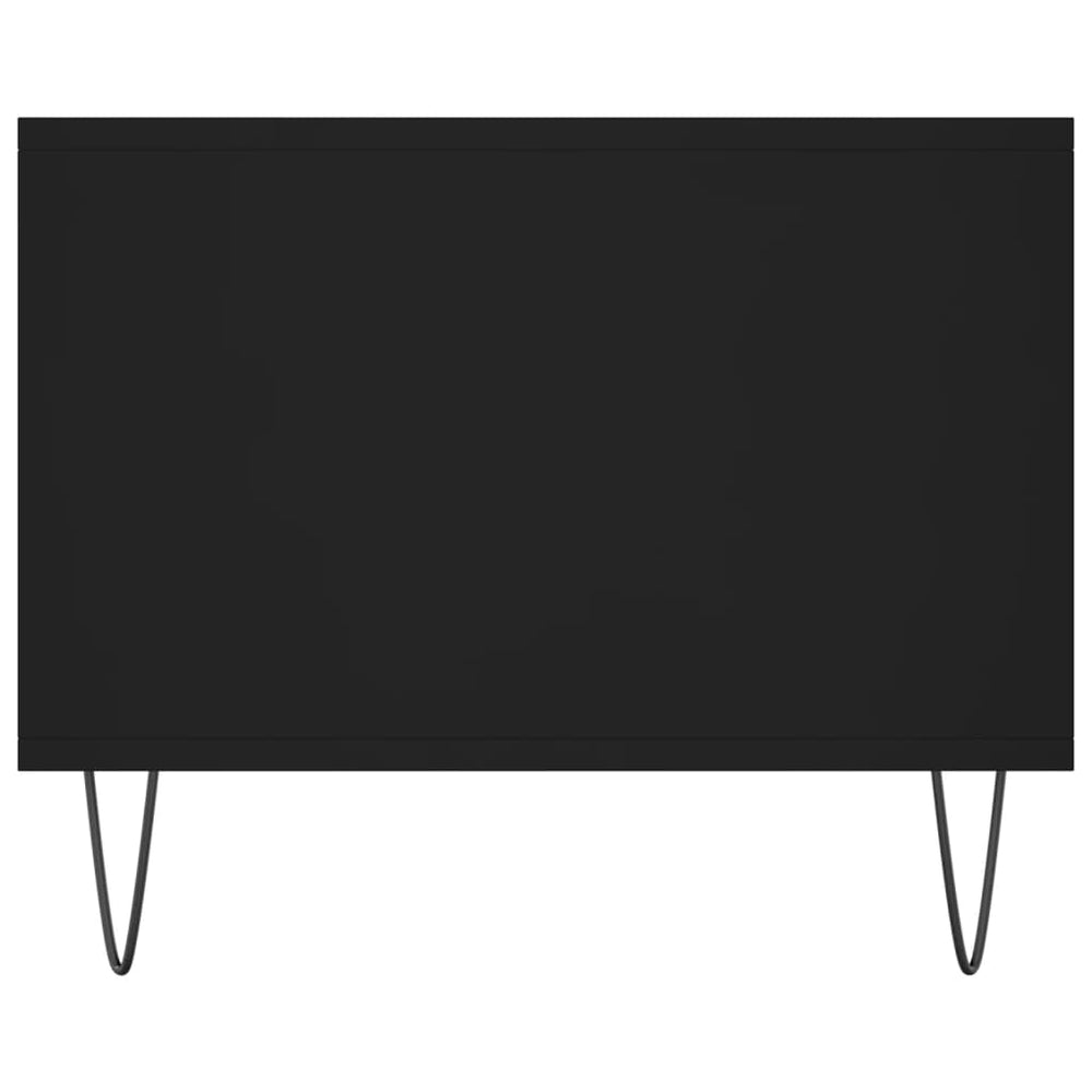 Salontafel 102x50x40 cm bewerkt hout zwart MeubelReus