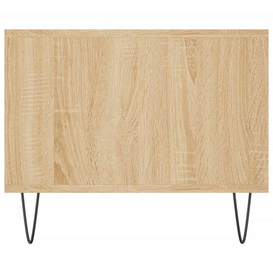 Salontafel 102x50x40 cm bewerkt hout sonoma eikenkleurig MeubelReus