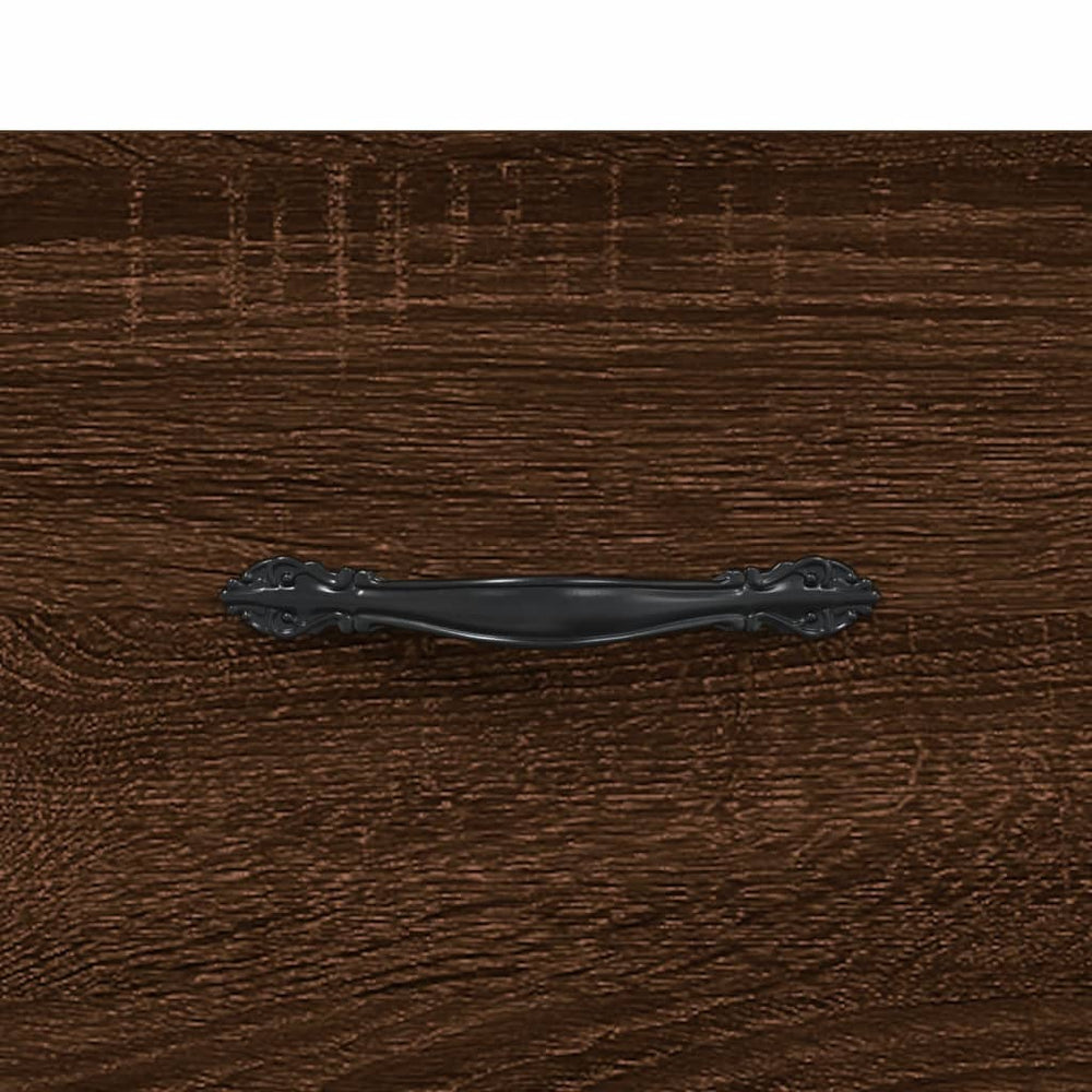 Salontafel 102x50x40 cm bewerkt hout bruin eikenkleur MeubelReus