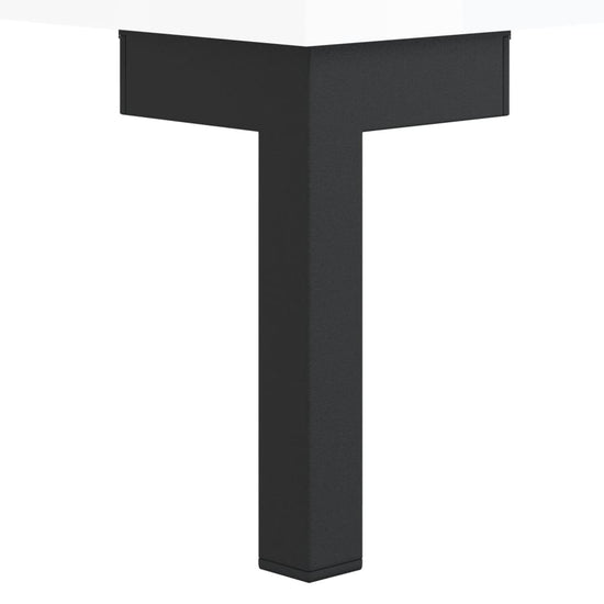 Salontafel 102x50x40 cm bewerkt hout hoogglans wit MeubelReus