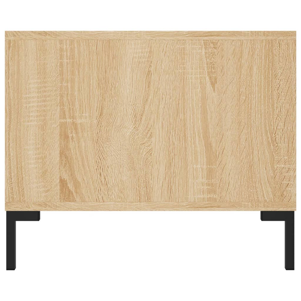 Salontafel 102x50x40 cm bewerkt hout sonoma eikenkleurig MeubelReus