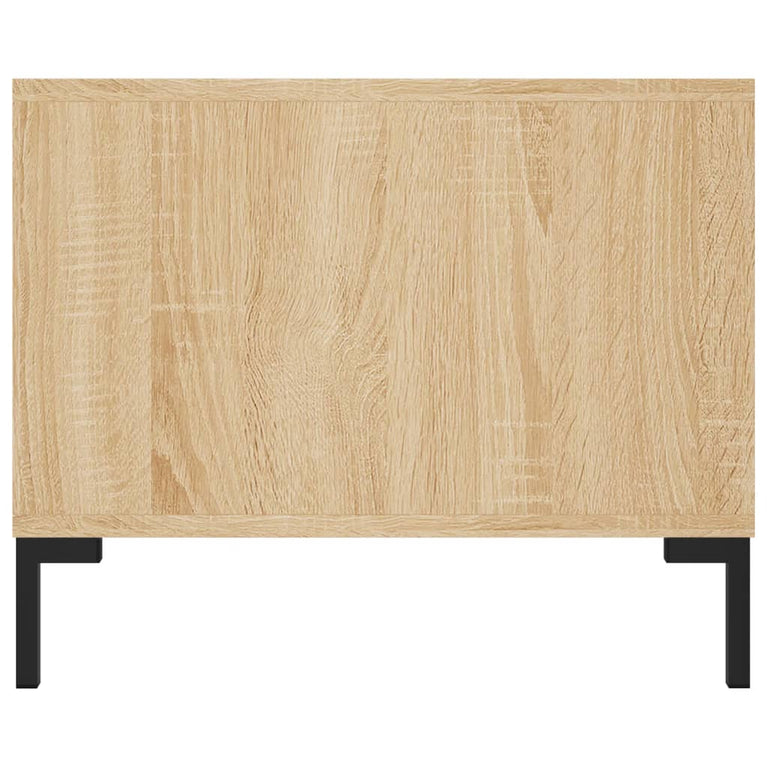Salontafel 102x50x40 cm bewerkt hout sonoma eikenkleurig MeubelReus