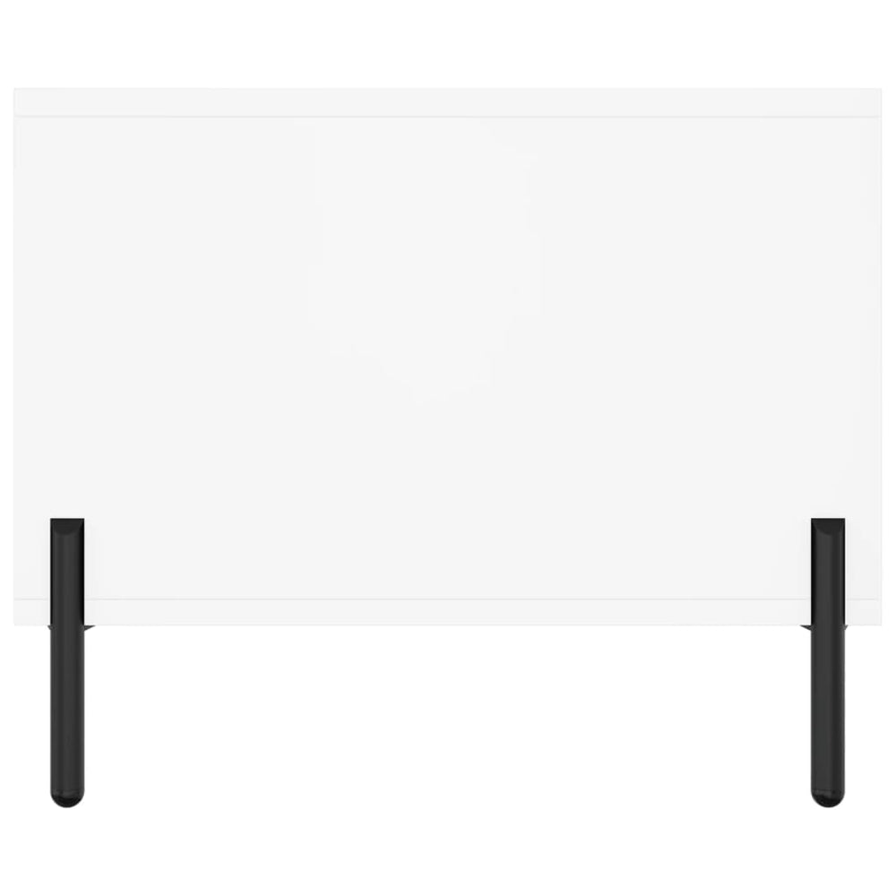 Salontafel 102x50x40 cm bewerkt hout wit MeubelReus