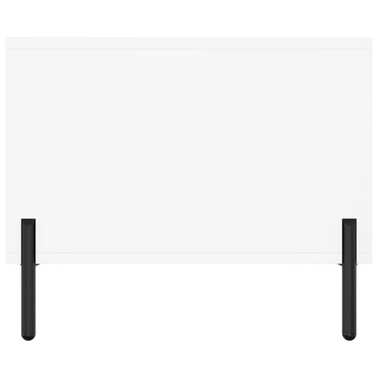 Salontafel 102x50x40 cm bewerkt hout wit MeubelReus