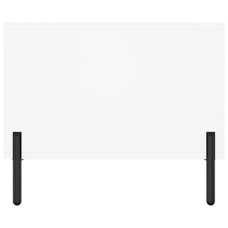 Salontafel 102x50x40 cm bewerkt hout wit MeubelReus