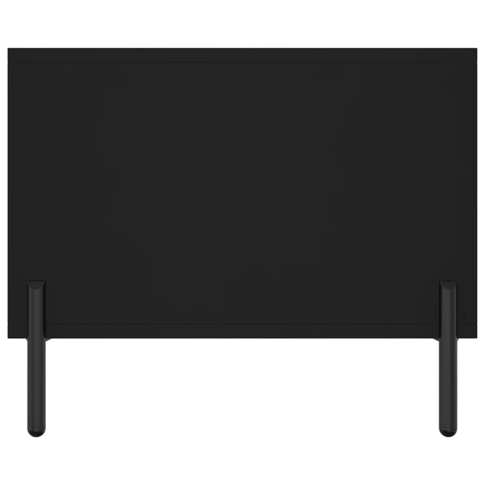 Salontafel 102x50x40 cm bewerkt hout zwart MeubelReus