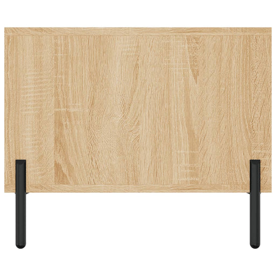 Salontafel 102x50x40 cm bewerkt hout sonoma eikenkleurig MeubelReus