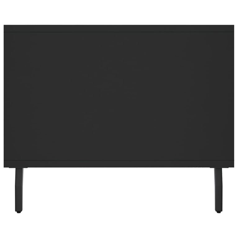 Salontafel 102x50x40 cm bewerkt hout zwart MeubelReus