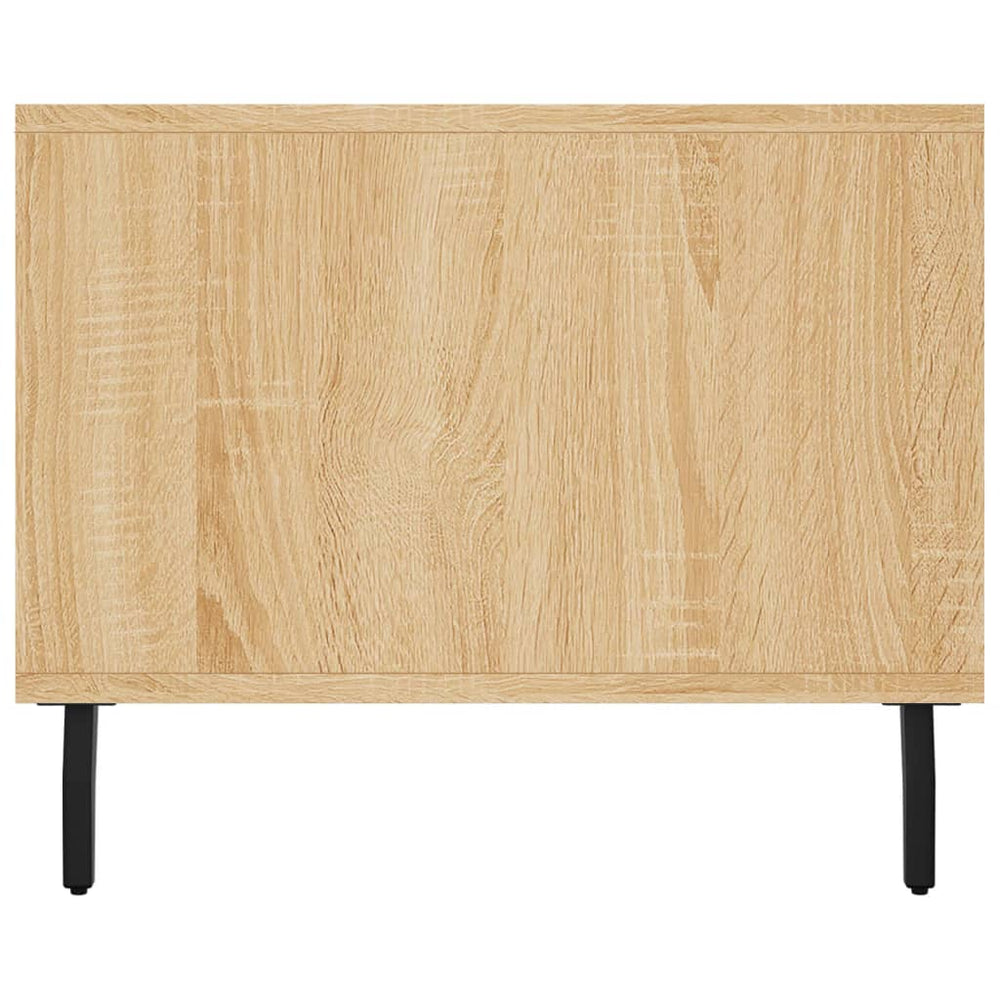 Salontafel 102x50x40 cm bewerkt hout sonoma eikenkleurig MeubelReus