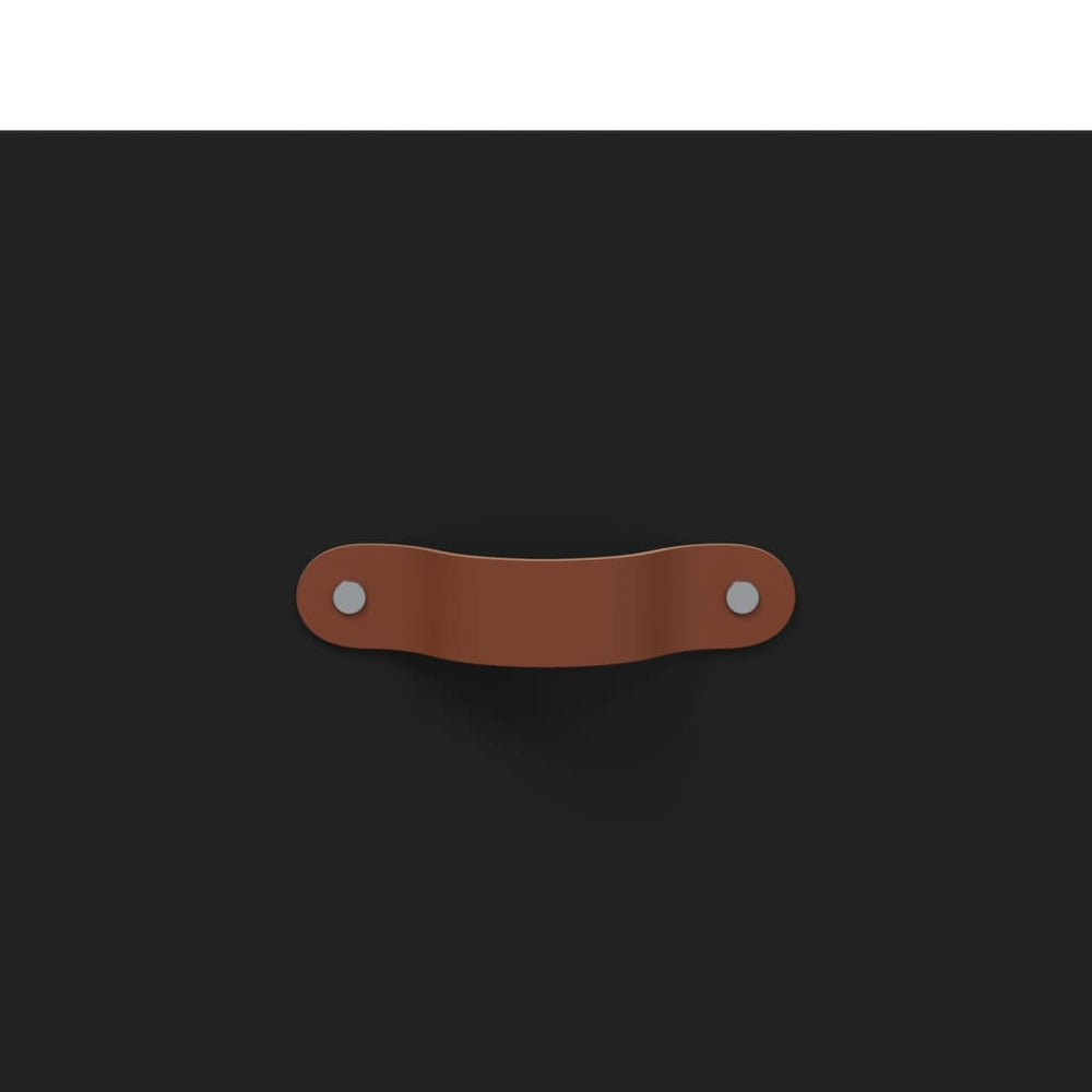 Salontafel 50x50x40 cm bewerkt hout zwart MeubelReus