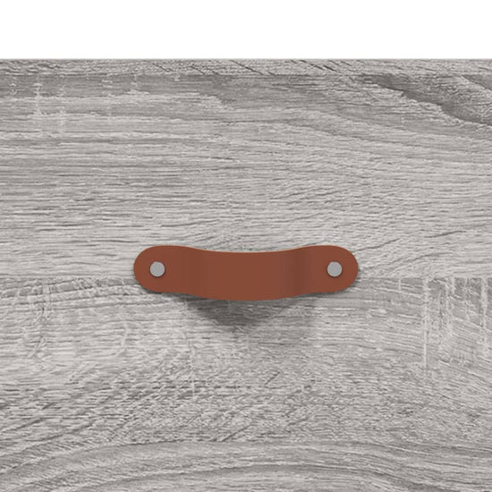 Salontafels 2 st 50x50x40 cm bewerkt hout grijs sonoma eiken MeubelReus