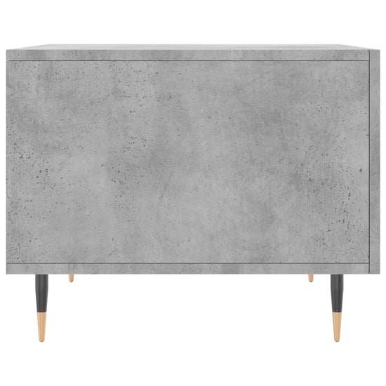 Salontafels 2 st 50x50x40 cm bewerkt hout betongrijs MeubelReus