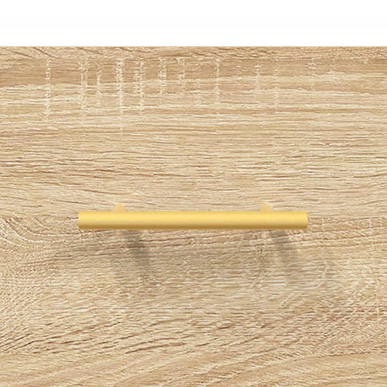 Salontafels 2 st 50x50x40 cm bewerkt hout sonoma eikenkleurig MeubelReus