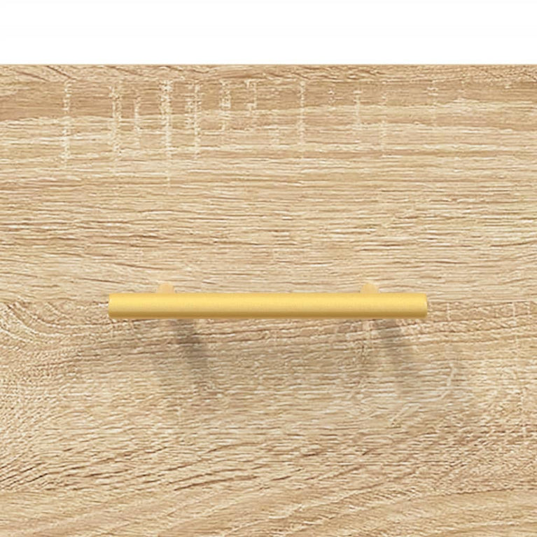 Salontafels 2 st 50x50x40 cm bewerkt hout sonoma eikenkleurig MeubelReus