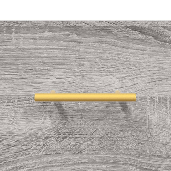 Salontafels 2 st 50x50x40 cm bewerkt hout grijs sonoma eiken MeubelReus