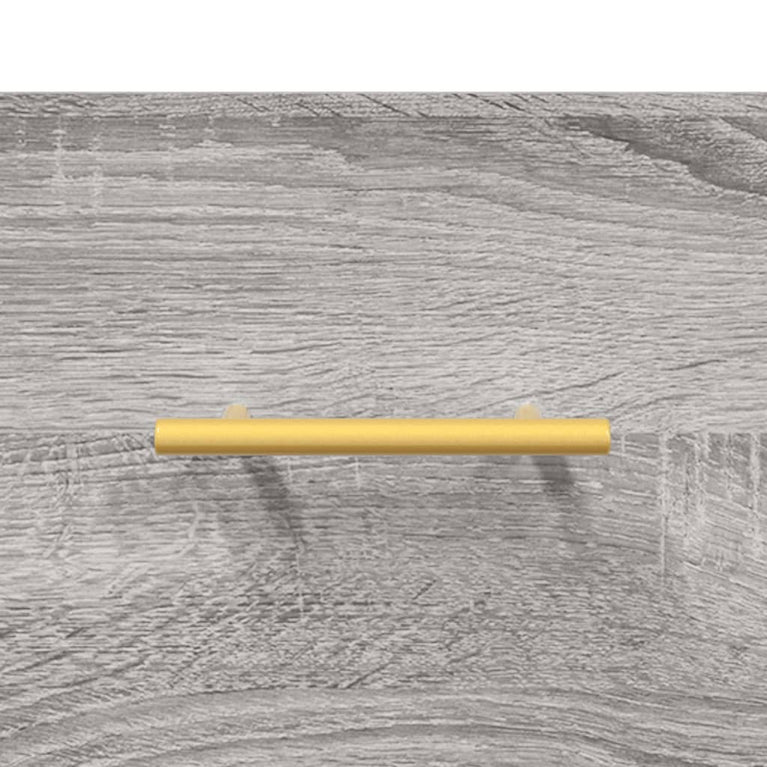 Salontafels 2 st 50x50x40 cm bewerkt hout grijs sonoma eiken MeubelReus