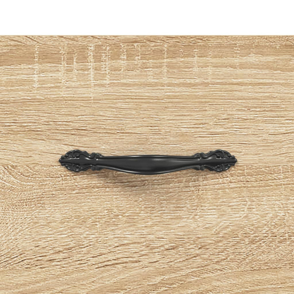 Salontafels 2 st 50x50x40 cm bewerkt hout sonoma eikenkleurig MeubelReus