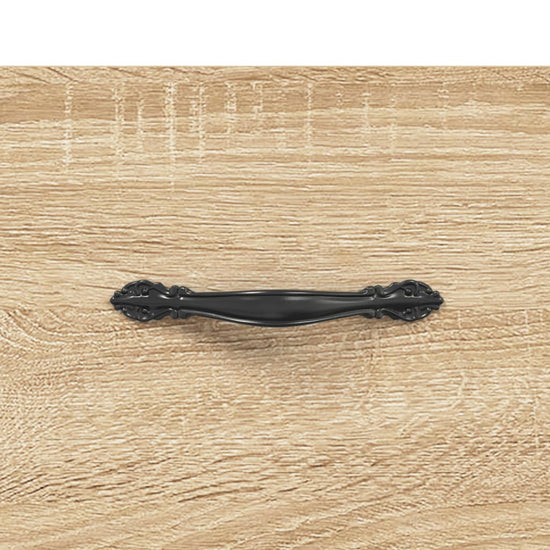 Salontafels 2 st 50x50x40 cm bewerkt hout sonoma eikenkleurig MeubelReus