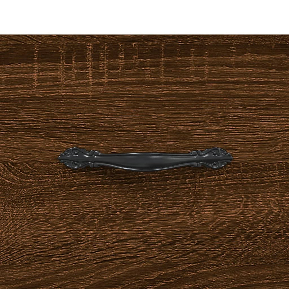 Salontafel 50x50x40 cm bewerkt hout bruin eikenkleur MeubelReus